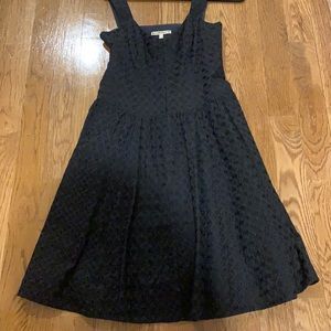 Black fitted corset dress size 6